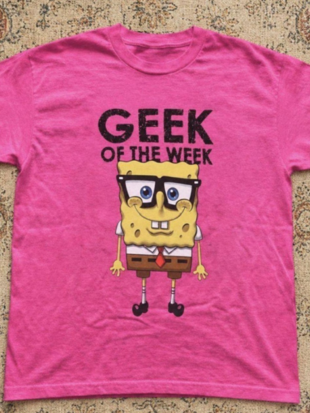 Gildan Pink w Graphic Tee